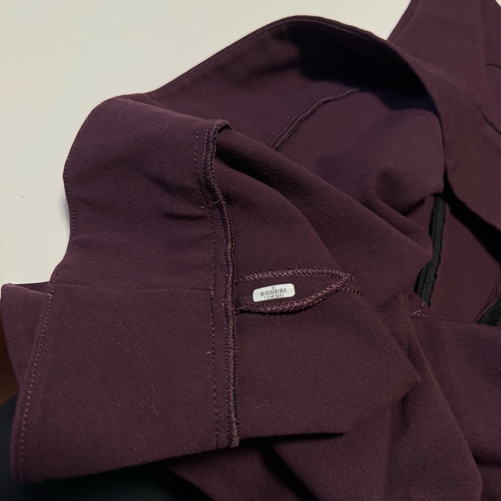 Diane Von Furstenberg ‘Georgette’ Ponte Fit & Flare Dress in Brazen Plum Size 6 - Picture 8 of 12